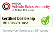 certified motor vehicle dealer